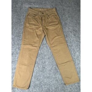 Old Navy Athletic Fit Jeans Mens 30x30 Brown Slim Stretch Casual Denim Pants